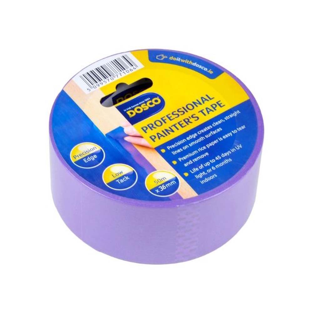 DOSCO PROFESSIONAL PAINTERS TAPE 50MM X 36MM