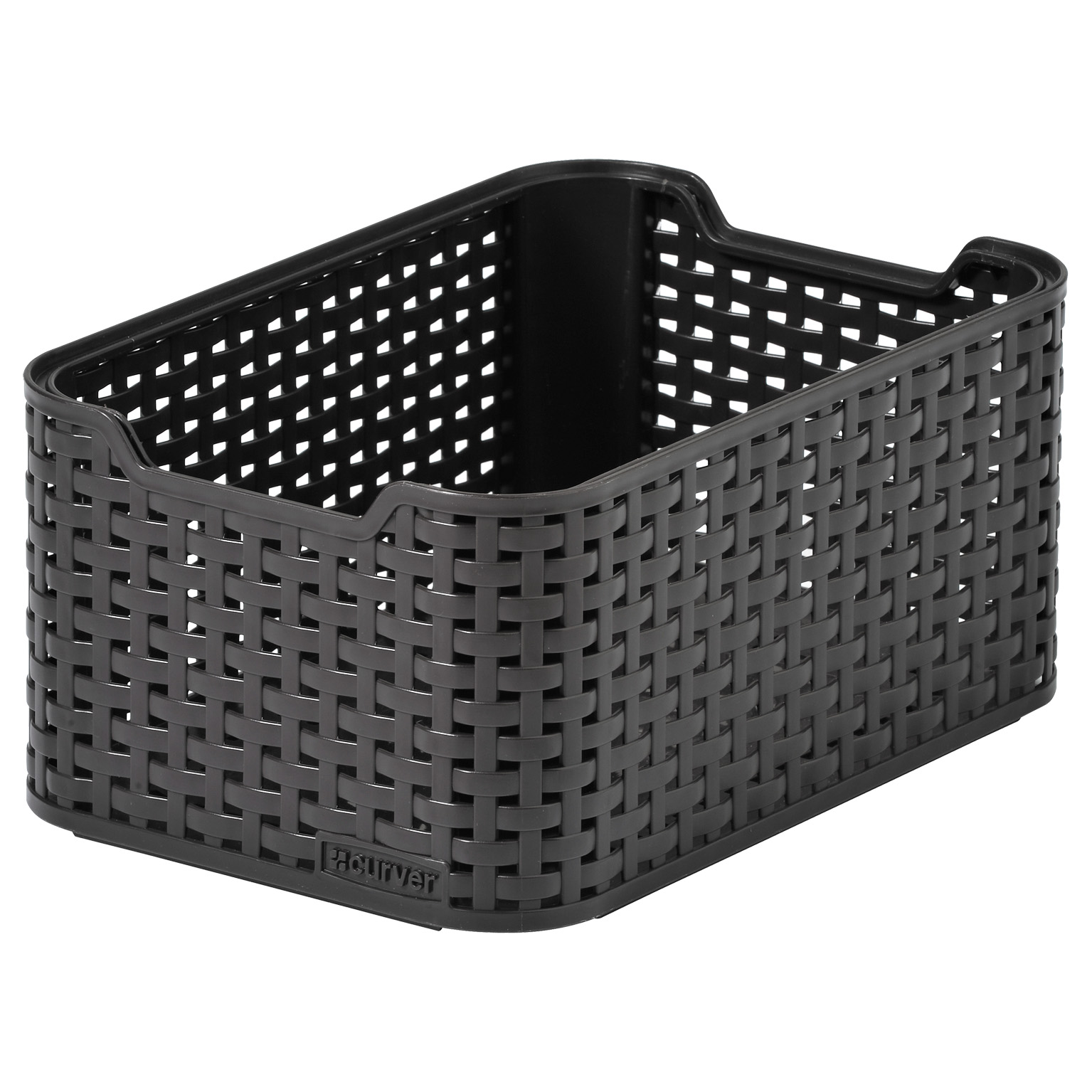 CURVER STORAGE RATTAN BOX SMALL BROWN