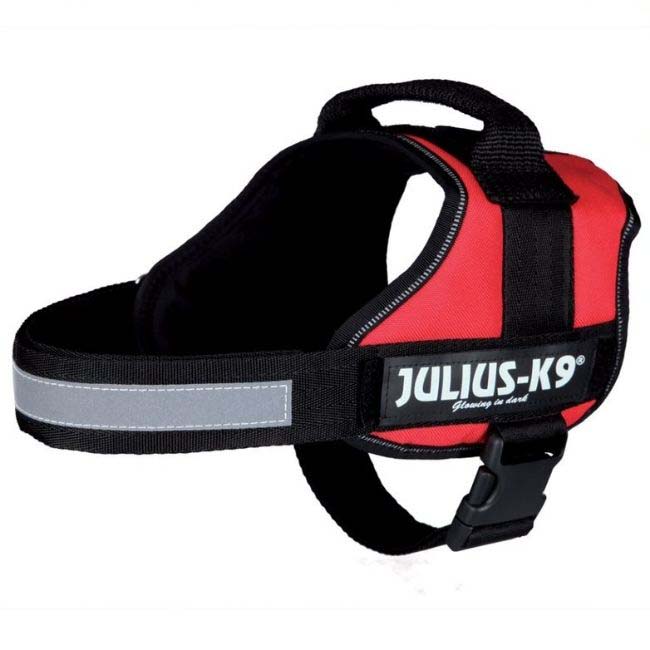 JULIUS K9 HARNESS RED M-L 58-76CM