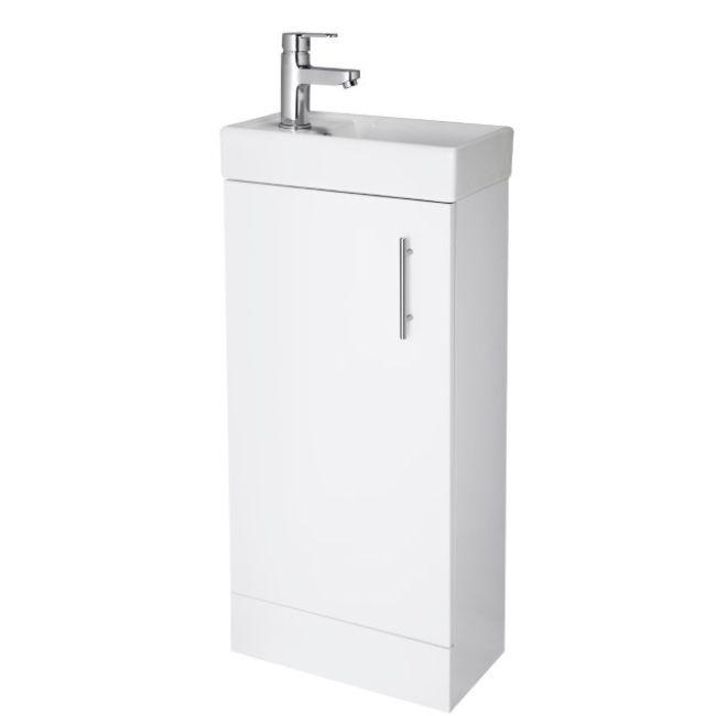 55CM WHITE VANITY UNIT 