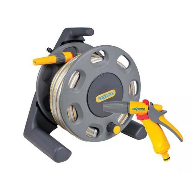 HOZELOCK 25M COMPACT REEL & FITTINGS