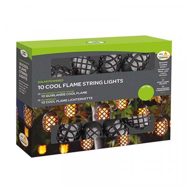 COOL FLAME STRING LIGHTS - SET OF 10