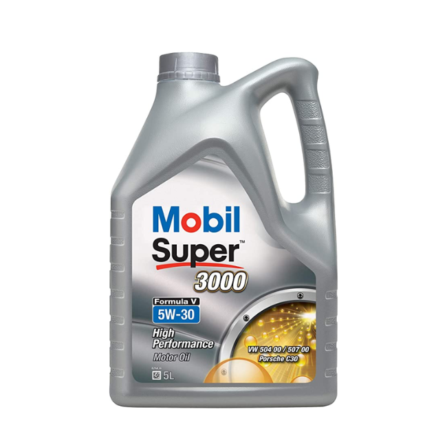 MOBIL 3000 FORMULA V 5W30 HIGH PERFORMANCE MOTOR OIL 5L 