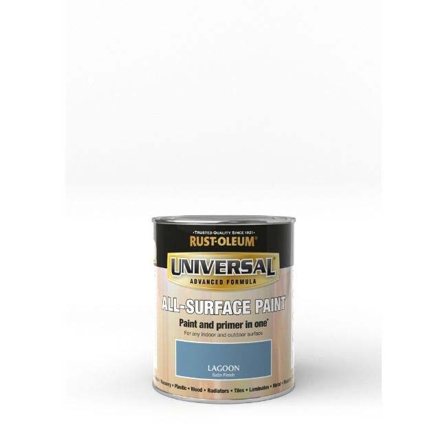 RUSTOLEUM UNIVERSAL ALL SURFACE PAINT SATIN LAGOON 750ML