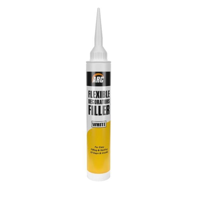 ARC DECORATORS FILLER CAULK WHITE 380ML