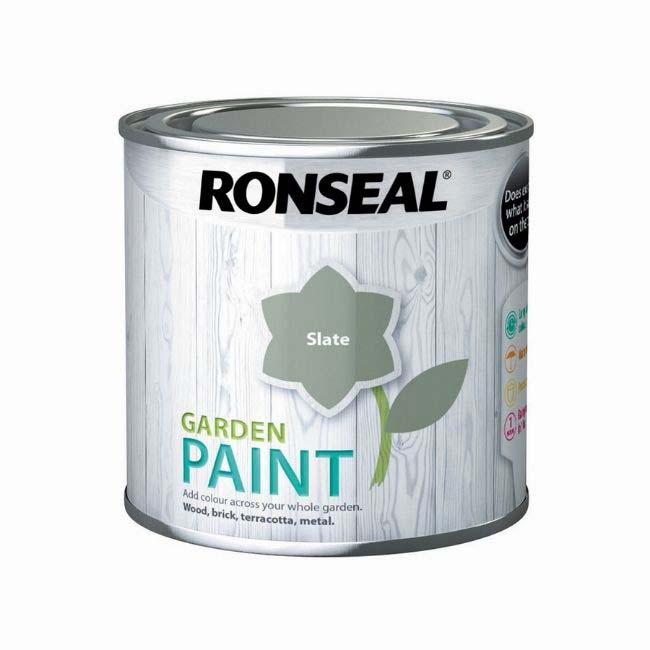 RONSEAL GARDEN PAINT SLATE 250ML