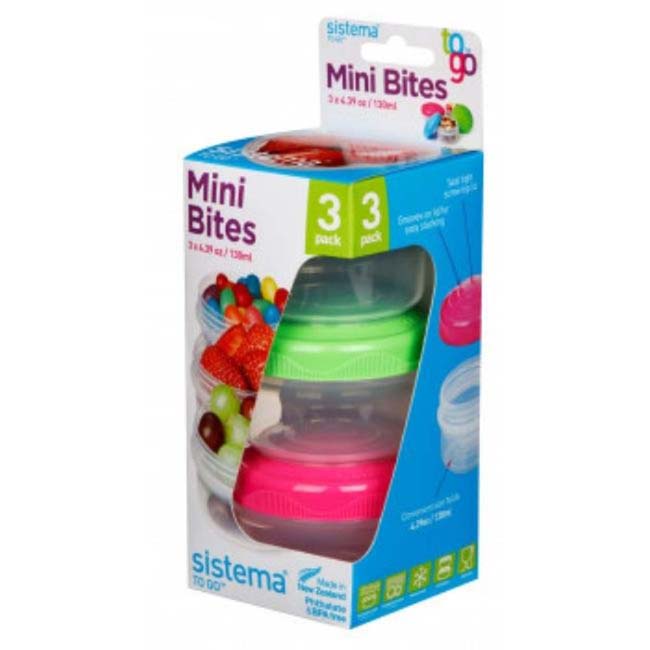 SISTEMA TO GO MINI BITES 130ML