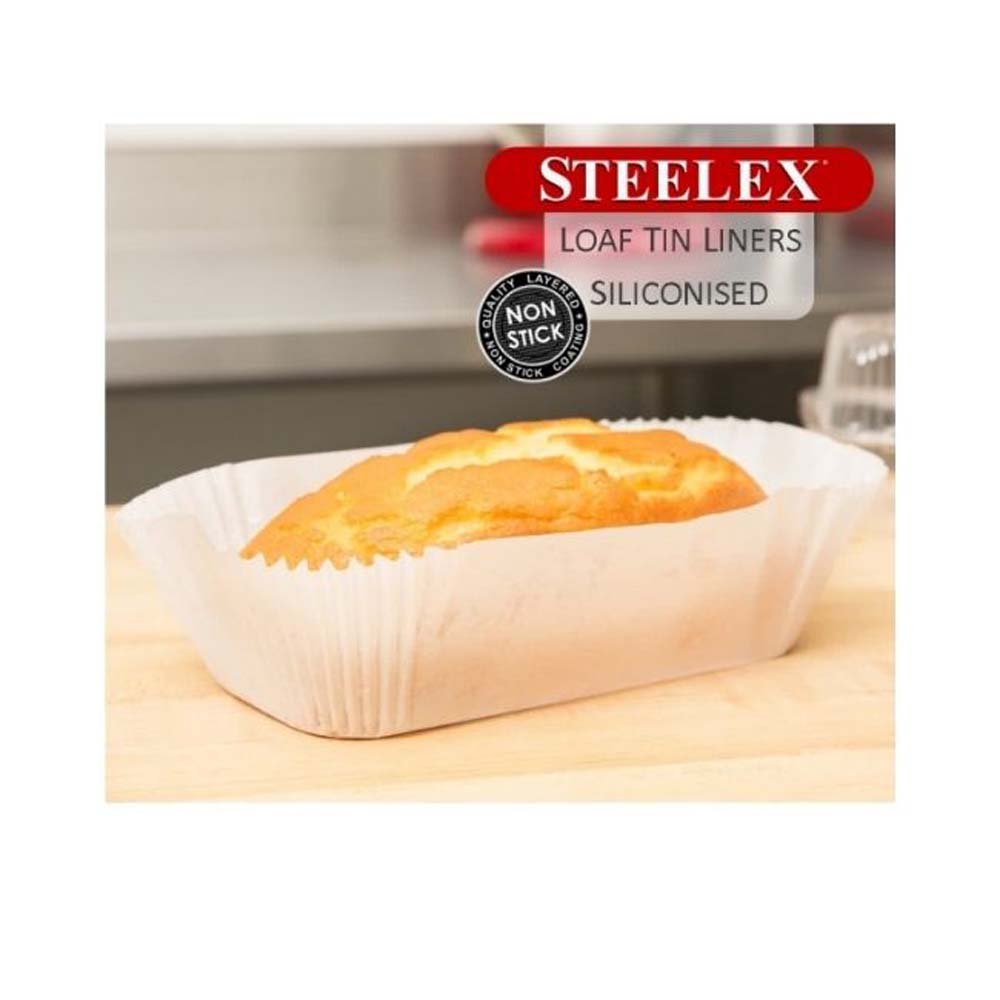 STEELEX 40PK 1LB LOAF LINERS