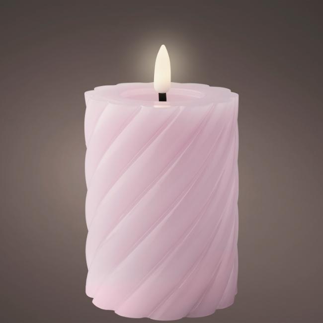 LED CANDLE BATTERY OPERATED INDOOR WHITE 12.3CM