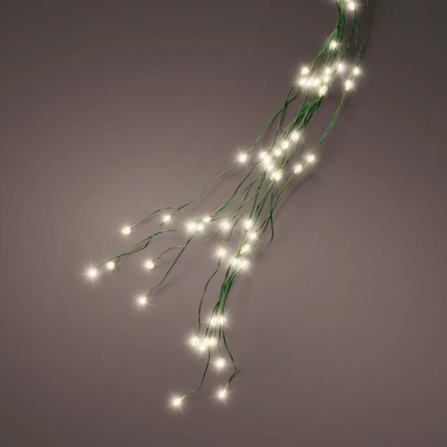 MICRO LED OUTDOOR TREE BUNCH  FLASHING EFFECT WARM WHITE 180CM