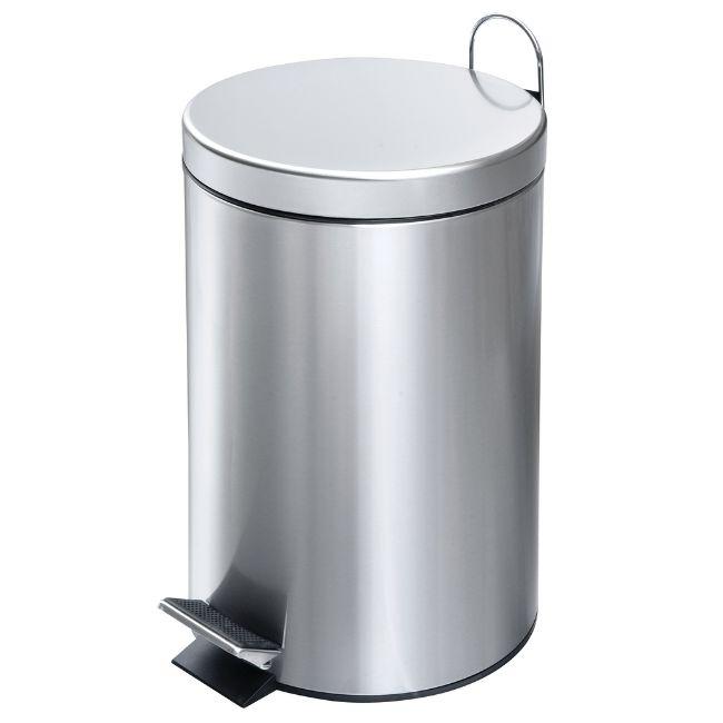 DUTCH HOUSE PEDAL BIN 20 LTR STAINLESS STEEL