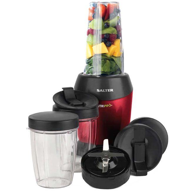 SALTER NUTRIPRO SUPER CHARGED BLENDER RED EK2002V2