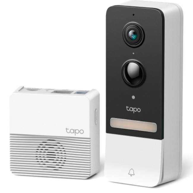 TP LINK TAPO SMART VIDEO DOORBELL KIT INC HUB