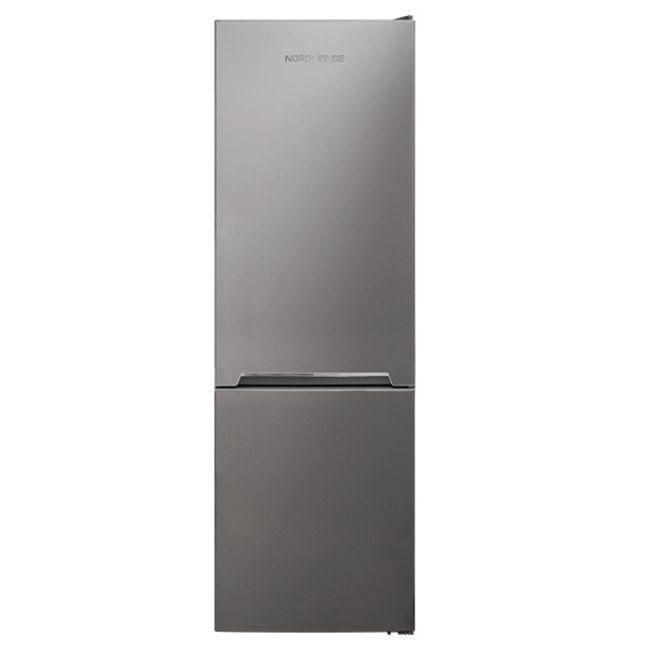 NORDMENDE FREESTANDING FRIDGE FREEZER RFF60404SL 184/84 LITRE SILVER