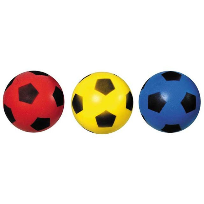 SOFTI-FOOTBALL 3 COLOURS 200MM