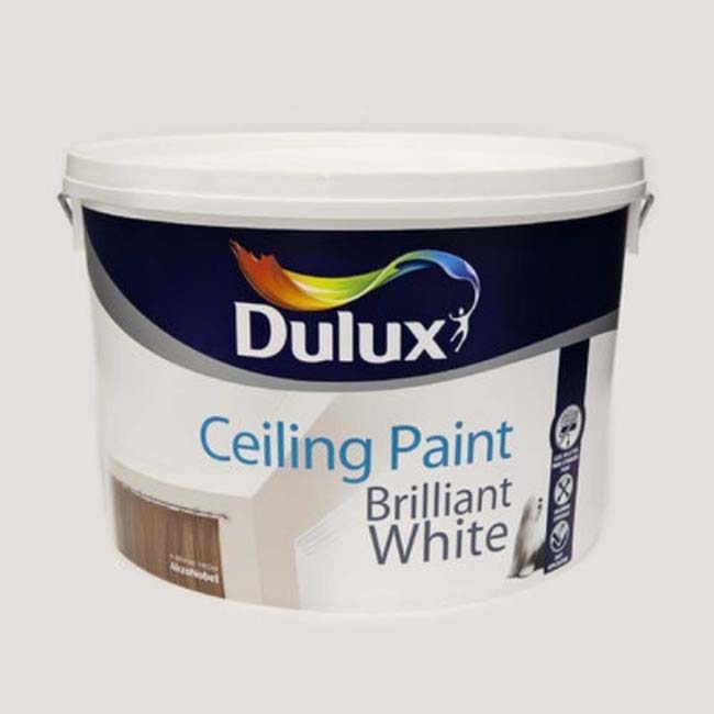 DULUX CEILING PAINT BRILLIANT WHITE 10LTR