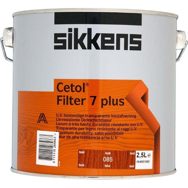 SIKKENS WOODCARE CETOL FILTER TEAK 085 2.5LTR