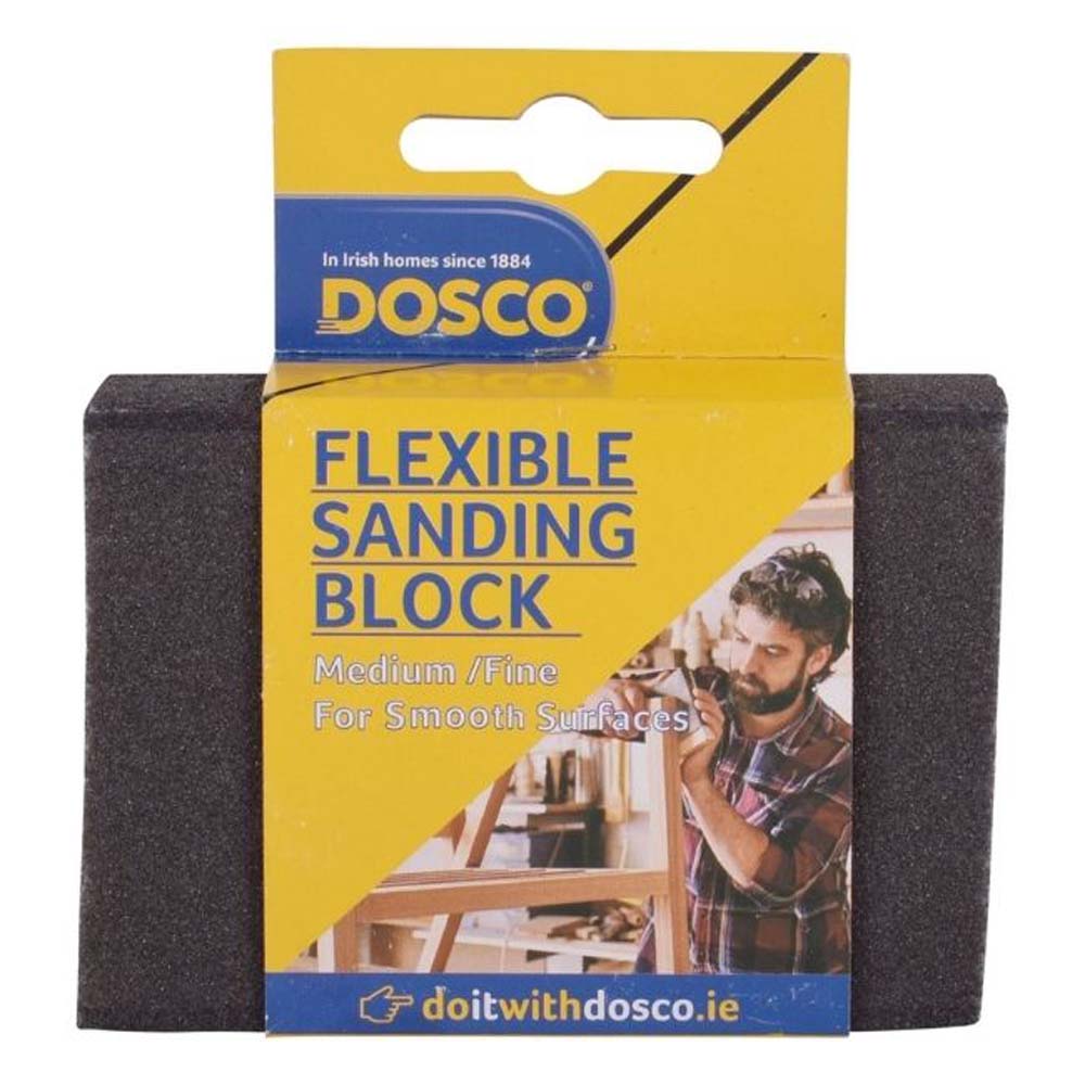 DOSCO FLEXIBLE SANDING BLOCK FINE/MEDIUM