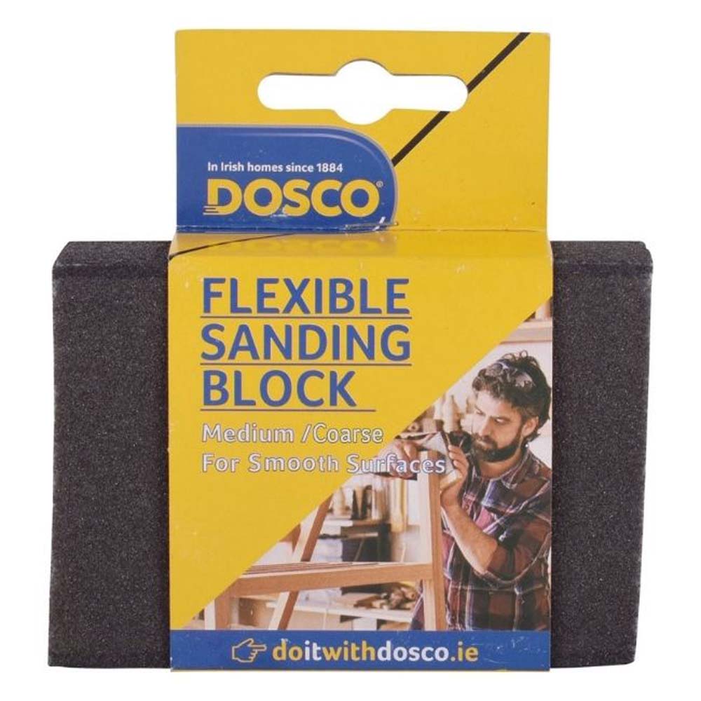 DOSCO FLEXIBLE SANDING BLOCK MEDIUM/COARSE