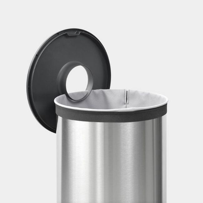 BRABANTIA LAUNDRY BIN 60 LTR MATT STEEL