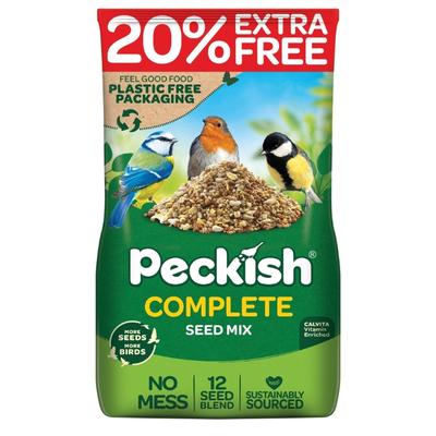 PECKISH COMPLETE SEED MIX 1.7KG +20% EXTRA FREE