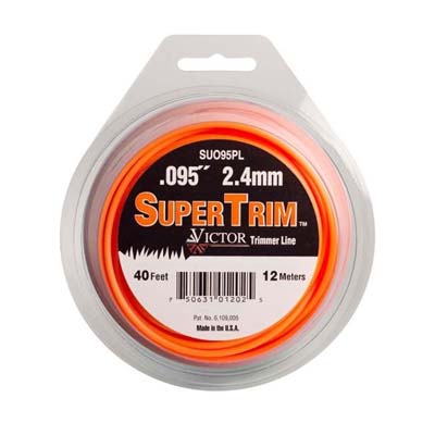 VICTOR SUPERTRIM STRIMER CUTTING LINE ORANGE 2.4MM