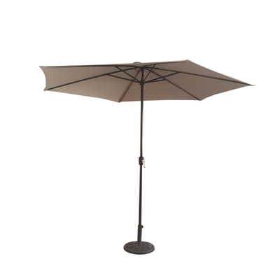 3M TAUPE PARASOL WITH CRANK