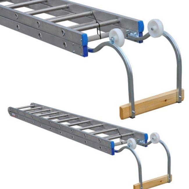 ALUMINUM ROOF LADDER 20' HINGED