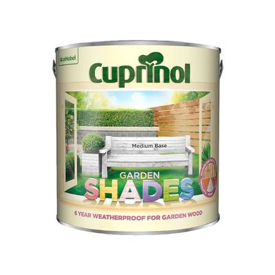 CUPRINOL GARDEN SHADE MEDIUM BASE 2.5LTR