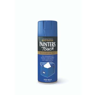 RUSTOLEUM PAINTERS TOUCH SPRAY PAINT GLOSS DEEP BLUE 400ML