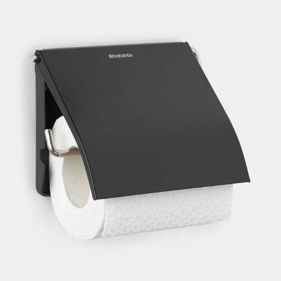 BRABANTIA TOILET ROLL HOLDER MATT BLACK