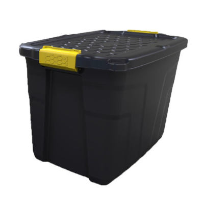 HEAVY DUTY STORAGE BOX WITH LID 42L