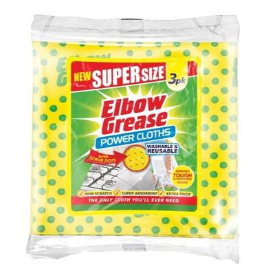 ELBOW GREASE POWER CLOTHS 3 PACK