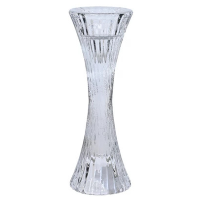 GLASS CANDLEHOLDER