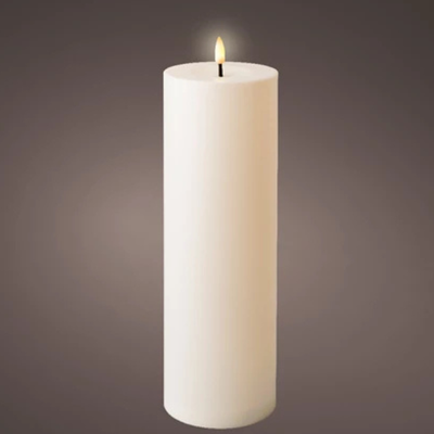 LED CANDLE WHITE  32.5CM