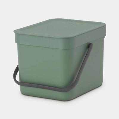 BRABANTIA SORT & GO WASTE BIN 6 LTR FIR GREEN