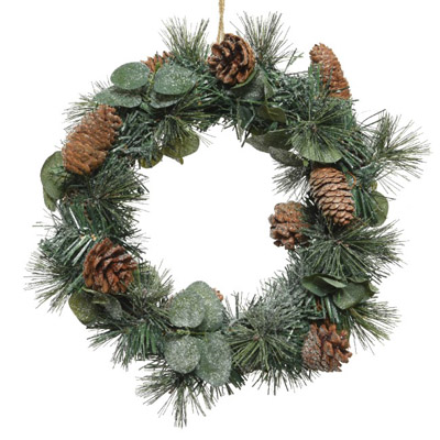 WREATH FROST 30CM