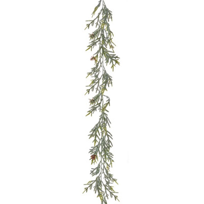 GREEN SPRUCE GARLAND 160CM 