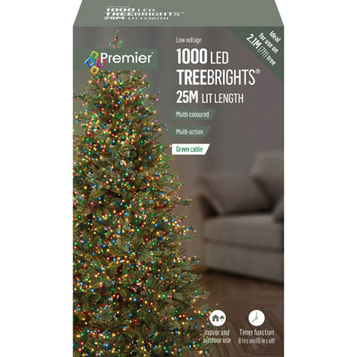 TREEBRIGHTS 1000L TIMER MULTICOLOUR