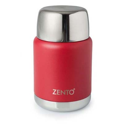 ZENTO VACUUM FOOD FLASK RED 600ML