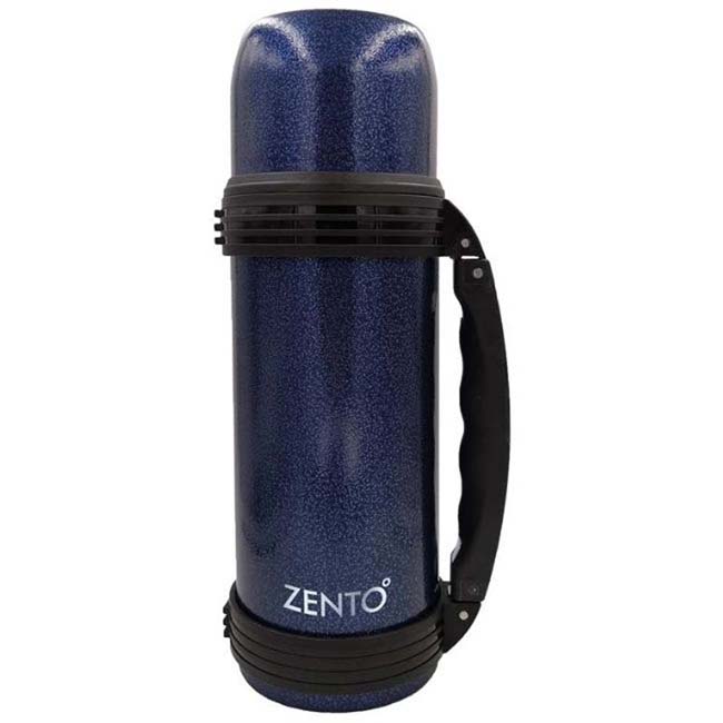 ZENTO VACUUM WORKMAN FLASK BLUE 1 ltr