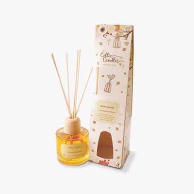 CELTIC CANDLES REED DIFFUSER WHITE JASMINE