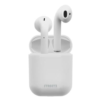 STREETZ WIRELESS EARPHONES WHITE TWS-0004