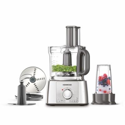 KENWOOD MULTIPRO EXPRESS 2-IN-1 FOOD PROCESSOR SATIN SILVER FDP65.180SI