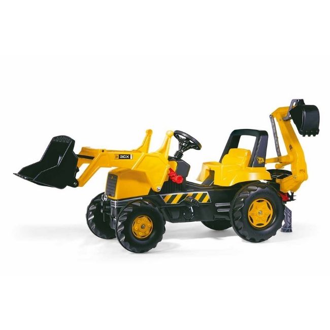 ROLLY JCB JUNIOR TRACTOR WITH LOADER & BACKHOE