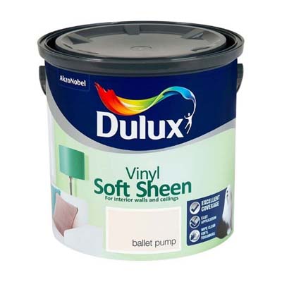 DULUX VINYL SOFT SHEEN BALLET PUMP 2.5LTR 