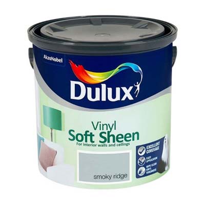 DULUX VINYL SOFT SHEEN SMOKY RIDGE 2.5LTR 