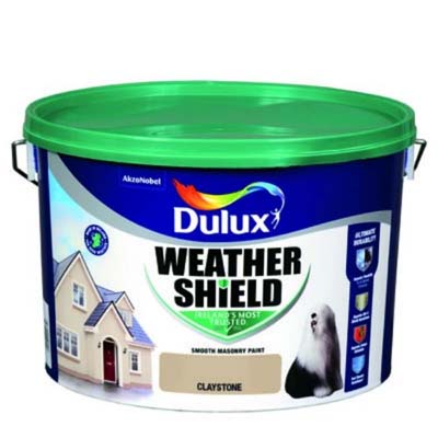 DULUX WEATHERSHIELD CLAYSTONE 10LTR