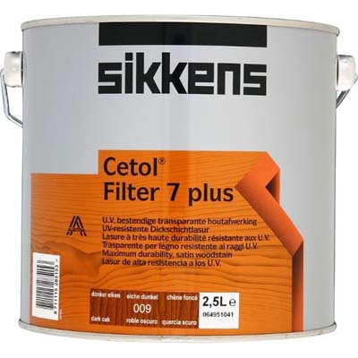 SIKKENS WOODCARE CETOL FILTER DARK OAK 009 2.5LTR