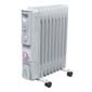 9 FIN OIL FILLED RADIATOR WITH TIMER 2000 WATT